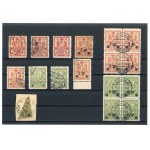 Warsaw city post office, 1915/16. set of cash stamps (236)