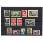 Poland, 1940s. set of 13 un-cancelled stamps (272)