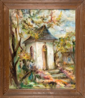 Kazimiera DREWNIOK (ur. 1937), Kapliczka przydrożna, 1991