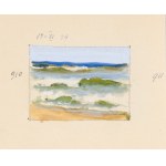 Soter August JAXA-MAŁACHOWSKI (1867-1952), Keře a břízy na dunách, 1939