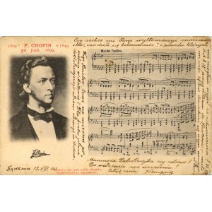 Fryderyk Chopin, 1900.