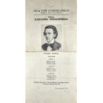 [Fryderyk Chopin] A recital by Aleksander Michałowski, concert, ca. 1925.