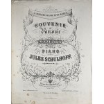Jules Schulhoff - Souvenir de Varsovie. Mazurka, ca. 1865.