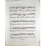 Schulhoff Jules - Souvenir de Varsovie. Mazurka, ok. 1865.
