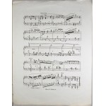 Schulhoff Jules - Souvenir de Varsovie. Mazurka, ok. 1865.
