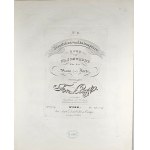 Franz Liszt - "Standchen von Shakespeare." A song by F. Schubert, ca. 1850.