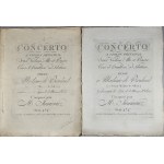 Feliks Janiewicz - 2nd Concerto for First Violin, Two Violins, Viola, and Bass, Horns and Oboe ad libitum, ca. 1795.