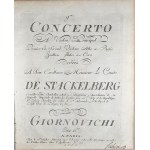 Ivan Mane Jarnović - 9th Concerto for First and Second Violins, Viola, and Double Bass... dedicated to His Excellency Count de Stackelberg, 1782