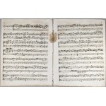 Wolfgang Amadeus Mozart - Quartet for Piano, Violin, Viola, and Double Bass, Paris, Sieber, ca. 1799.