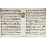 Wolfgang Amadeus Mozart - Quartet for Piano, Violin, Viola, and Double Bass, Paris, Sieber, ca. 1799.
