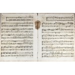 Wolfgang Amadeus Mozart - Quartet for Piano, Violin, Viola, and Double Bass, Paris, Sieber, ca. 1799.