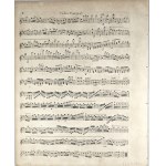 Fodor Josephus - Xeme Concerto for solo violin, two violins, viola, and double bass, with horns and oboes ad libitum, Paris, Imbault, 1786.