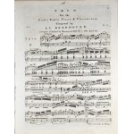 Ludwig Beethoven - Trio for Piano, Violin, and Cello, London, Monzani & Hill, ca. 1800.