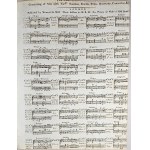 Mozart's Selection of Piano-Forte Music, no 9 - Sonata IX, Alla Turca, Londyn, Monzani, ok. 1805.