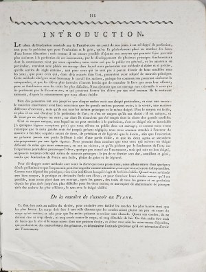 Adam Luise, Lachnith Ludwig Venceslav - Methode ou principe général du doigté pour le forté-piano, Paryż, 1798.