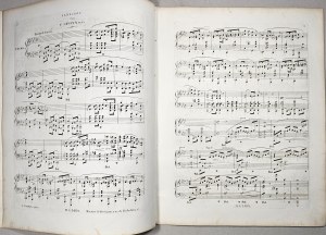 Chopin Fryderyk - 49-1b-Sm Fantaisie POUR PIANO, dediee a Madame La Princesse Catherine de Sonzzo, Paryż, Schlesinger, z l. 1846-1859.