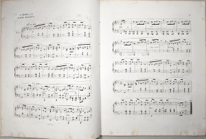 Chopin Fryderyk - 30-1-Sm QUATRE MAZURKAS POUR LE PIANO dédiées à Madame LA PRINCESSE DE WURTEMBERG née PRINCESSE CZARTORYSKA, Paryż, Schlesinger, z l. 1837-1860.