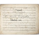 Albertine - Wanda. Polka Tremblante for Piano, composed and dedicated to Ma. Wanda Przybylska, 1862.