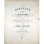 Fryderyk Chopin - 57-1a-B&H BERCEUSE POUR LE PIANO, dedicated to Mademoiselle Elise Gavard, ca. 1850.