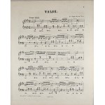 Chopin Fryderyk - [64/2-2a-B&H] Trois VALSES pour le Piano, ok. 1865.