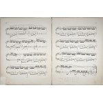 Chopin Fryderyk - 25/1-6-2-B&H DOUZE ETUDES pour le Piano dédiées à Madame la Comtesse d’Agoult, 1855.