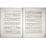 Fryderyk Chopin - [18-2-LE] e Mademoiselle Laura Horsford GRANDE VALSE Brillante PER PIANOFORTE, 1850 circa.
