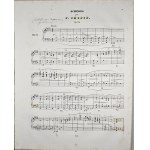 Chopin Fryderyk - 54-1-B&H SCHERZO pour le Piano dédié à Mademoiselle Jeanne de Caraman, 1843-1865.