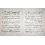 Chopin Fryderyk - 55-1a-B&H DEUX NOCTURNES pour le Pianoforte dédiés à Mademoiselle J. W. Stirling, ok. 1855.