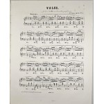 Chopin Fryderyk - [64/3-2-B&H] Trois VALSES pour le Piano, ok. 1861.