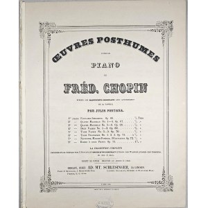 Chopin Fryderyk - 66-4-Sam FANTAISIE-IMPROMPTU, ok. 1866.