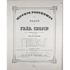 Fryderyk Chopin - 68-1d-Sam QUATRE MAZURKAS, 1860–1865.