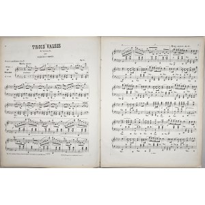 Chopin Fryderyk - 70-1a-Sam TROIS VALSES, ok. 1857.