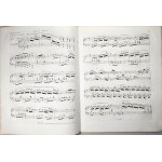 Chopin Fryderyk - 12-1-Sm Variations Brillantes POUR LE Piano-Forte sur la Ronde favorite Je vends des Scapulaires de LUDOVIC dédiées à Ml.le Emma Horsford. Paryż, Schlesinger, 1833-1856.