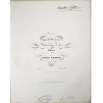 Fryderyk Chopin - 17-1a-Sm Quatre MAZURKAS POUR LE Piano Forte dédiées à Madame Lina Freppa, Paris, Schlesinger, 1834–1860.