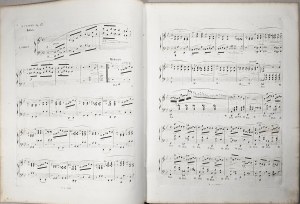 Chopin Fryderyk - [23-1a*-Sm nienotowany w R&G] Ballade pour le Piano dédiée à Mr. Le Baron de Stockhausen, Paryż, Schlesinger, 1836-1860.