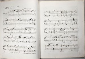 Chopin Fryderyk - 33-1b-Sm QUATRE Mazurkas pour le PIANO dédiées à Mademoiselle la Comtesse Rose Mostowska, Paryż, Schlesinger, 1854-1866.