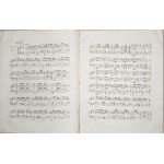 Chopin Fryderyk - 6-1c-BR Cinq Mazurkas POUR LE Piano Forte DÉDIÉS À Mademoiselle la Comtesse Pauline PLATER, Paryż, Brandus, 1852-1859.