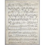 Fryderyk Chopin - Variation in E major from *Hexameron*, copy, ca. 1850.