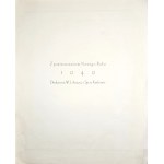 Fryderyk Chopin - New Year's Greetings for 1949, calendar.