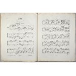 Chopin Fryderyk - [4-2-R] Grande SONATE en Ut mineur POUR Piano, Paryż, Richault, 1851-1862.