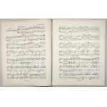 Chopin Fryderyk - [11-2-KI] GRAND CONCERTO pour le PIANOFORTE avec Accompagnement d’Orchestre ou de Quintuor ad libitum composé et dédié à Monsieur FRÉD. KALKBRENNER, Lipsk, Kistner, 1858.