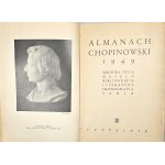 Almanach Chopinowski 1949. Warszawa 1949 Czytelnik.