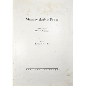 Szarlitt Bernard - Nieznany skarb w Polsce. Zbiory muzyczne Edwarda Wrockiego. Warszawa 1929 b.w.