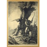 Jerzy HOPPEN (1891-1969), "Kosciuszko Uprising," print, etching;