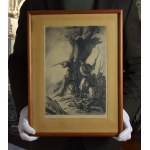 Jerzy HOPPEN (1891-1969), Insurrection de Kosciuszko, gravure, eau-forte ;