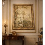 Tapestry with a hunting scene, France, 1st half of the 20th century.