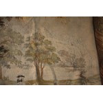 Tapestry with a hunting scene, France, 1st half of the 20th century.