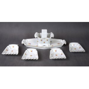 Art Deco smoking set, Ćmielów, 1930s.