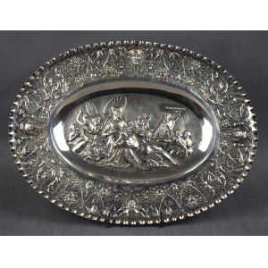 Baruch DORNHELM (1858-1928), Balthazar's Feast, Silver, Lviv, 19th century (attributed)