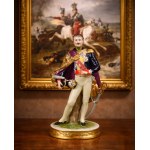 Figurine "Rev. Joseph Poniatowski," Germany, Rudolstadt-Volkstedt, mid-20th century.